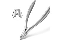cuticle nippers, professional manicure, stainless steel, ergonomic design, precise cutting, hangnail removal, nail care, salon quality, durable, safe storage