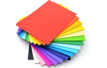 Krāsains biroja papīrs