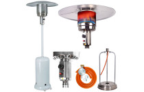 Terrace heating lamps