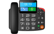 мобильные телефоны для пожилых людей, простые в использовании телефоны, большие кнопки, четкий дисплей, кнопка SOS, длительное время автономной работы, громкие мелодии звонка, FM-радио, фонарик, телефоны для пожилых людей Anete.lv