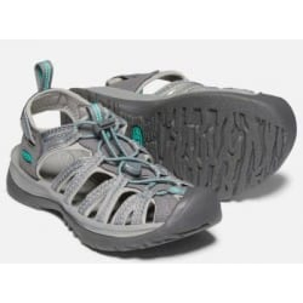 Keen Sandales WHISPER 40 Medium Grey/Peacock Green