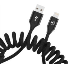 Tellur Data cable Extendable USB to Lightning 3A 1.8m black