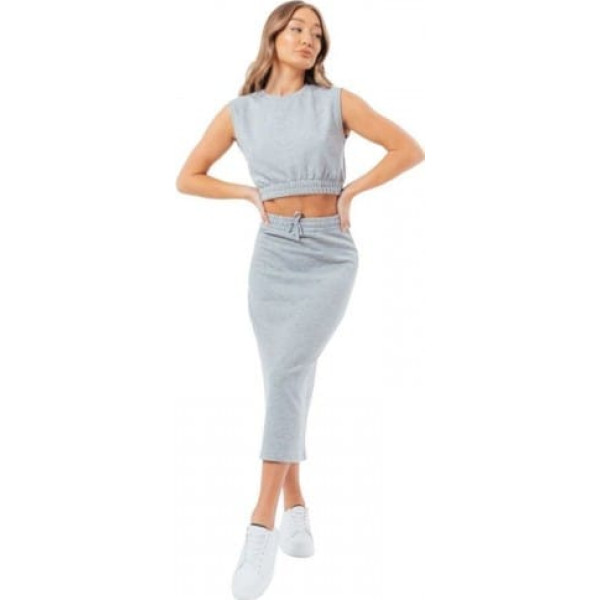 Justhype Sweat Midi Skirt atpūtas apģērbu komplekts W LABON007 / 14