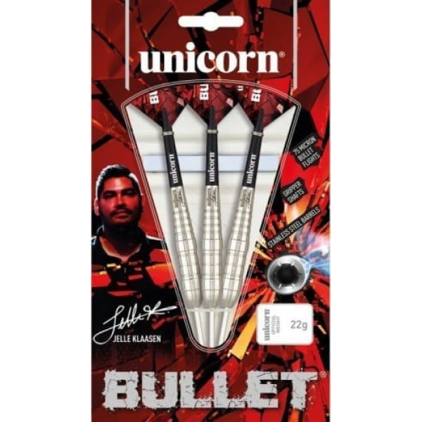 Šautriņu tērauda uzgalis Unicorn Bullet Stainless Steel- Jelle Klaasen 20g: 27530 | 22g: 27531 | 24g: 27532/22 g