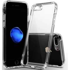 Fusion Accessories Fusion Ultra Back Case 1 mm Izturīgs Silikona Aizsargapvalks Priekš Apple iPhone 7 Plus / 8 Plus Caurspīdīgs