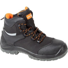 Lahti Pro Ankle shoes, nubuck, black-orange, s3 sra, 