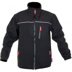 Lahti Pro Softshell jacket, black, size l, ce, lathi