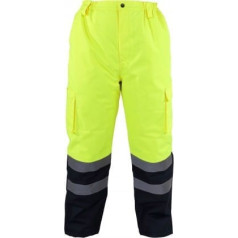 Lahti Pro High visibility padded pants, yellow, 