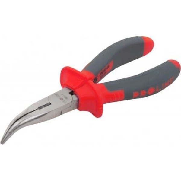 Bent nose pliers cv, 160mm, proline