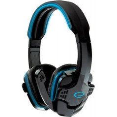 EGH310B Esperanza stereo headphones with microphone for gamers raven blue