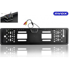 Reģistrācijas rāmī iebūvēta automašīnas kamera ar IR gaismas diodēm ... (NVOX RC5062D)