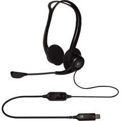 Logitech 960 981-000100 austiņas ar mikrofonu (melnā krāsā)