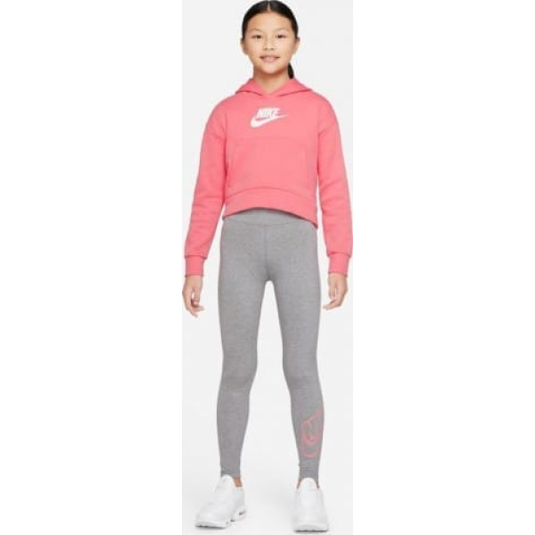 Legingi Nike Sportswear Essential DD6482 091 / Pelēka / L (147