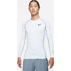 Nike Nike Tight Top LS DD1990 100 / Balta / XL Футболка