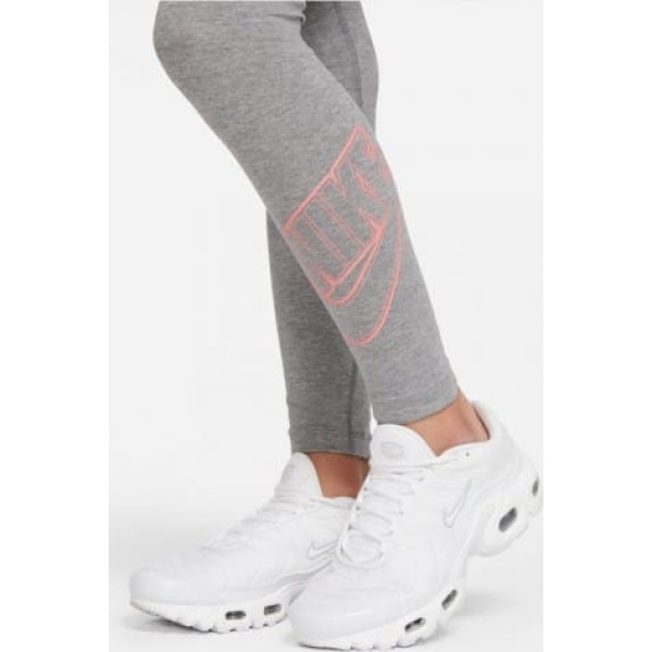 Legingi Nike Sportswear Essential DD6482 091 / Pelēka / L (147