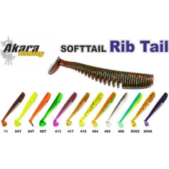 Silikona māneklis AKARA SOFTTAIL «Ribtail 4»