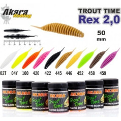 Silikona māneklis AKARA SOFTTAIL «Trout Time REX 2» Garlic