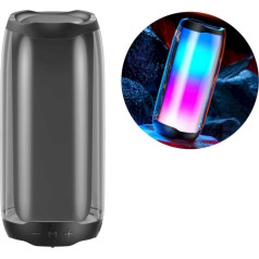 WK Design portable wireless Bluetooth 5.0 speaker RGB 2000mAh black (D31 black)