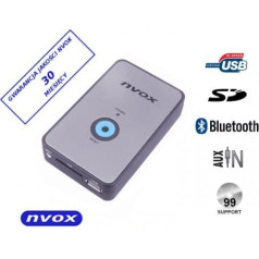 Zmieniarka cyfrowa emulator MP3 USB SD BMW 12PIN BT... (NVOX NV1080B BT BMW 12PIN)