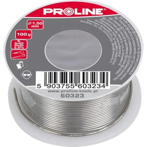 Proline 60320 Lodēšanas pildviela lodēšanai 0,56 mm spoles 100 g blistera