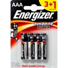 ENERGIZER Basic AAA B3+1 1.5V Alkaline