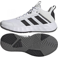 Basketbola apavi Adidas Ownthegame 2.0 H00469 / 46 2/3 / Balta