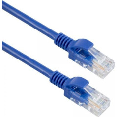 Sbox UTP-1BL CAT5e 1m blue