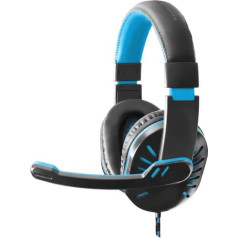 Esperanza Headphones with a microphone for players crow blue