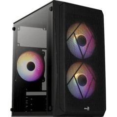 Aerocool Korpuss CS-107 Black Argb USB 3.0 Mini Tower