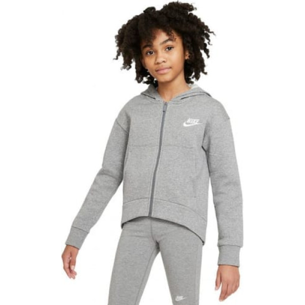 Nike G NSW Club FLC FZ Hoodie LBR Jr DC7118 091 / M