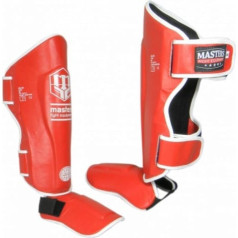 Sport Masters Щитки Masters NS-30 (WAKO APPROVED) 1115111-M02 / красный + S