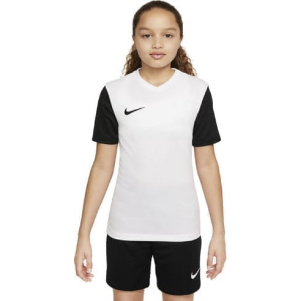 T-krekls Nike Dri-Fit Tiempo Premier 2 Jr DH8389-100 / L (147-158cm)