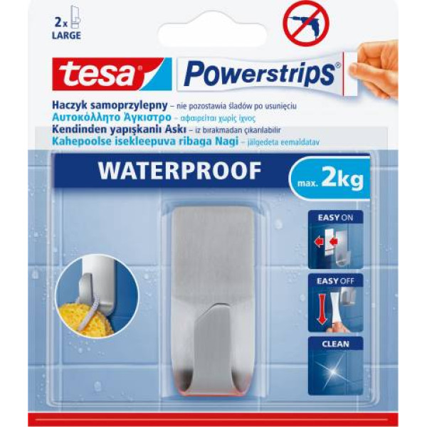 Adhesive hooks powerstrips 1 pc waterproof rectangular