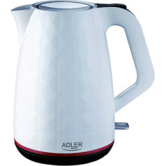 Adler AD 1277 белый пластиковый чайник 1,7 л