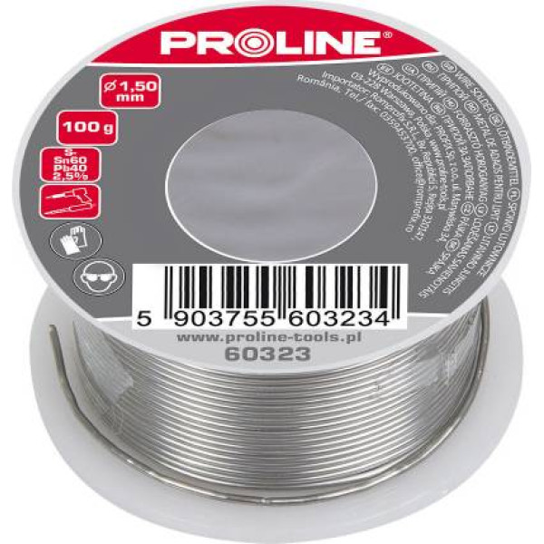 Proline 60329 Lodēšanas pildviela 2.0mm spoles lodēšanai 100g