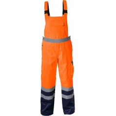 Lahti Pro High vis. bib pants orange, 