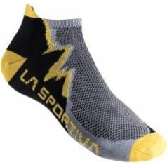 La Sportiva Zeķes Climbing Socks S Grey/Yellow