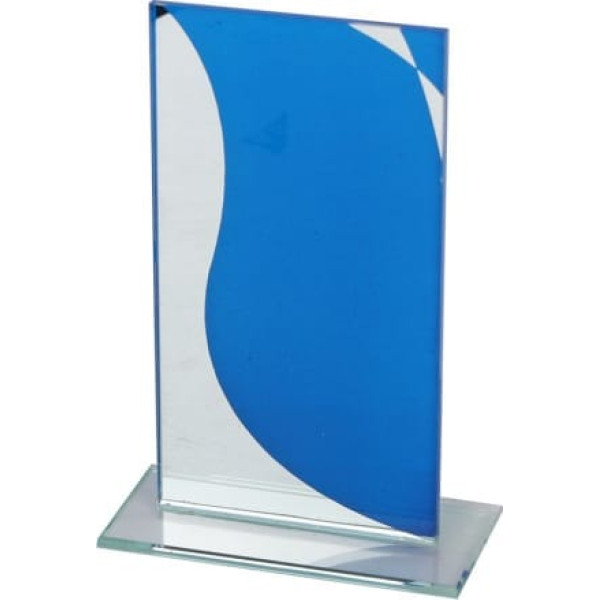 Polcups stikla trofeja / 13 cm /