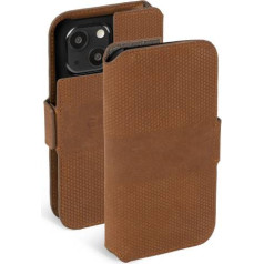 Krusell Leather PhoneWallet Apple iPhone 13 cognac (62398)