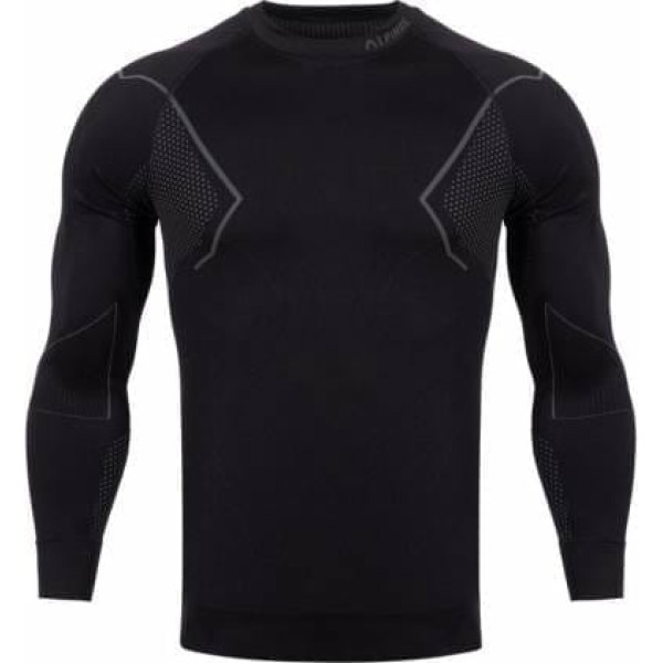 Alpinus Active Base Layer Thermoactive T-krekls melns un pelēks M GT43189 / 2XL