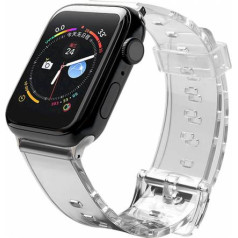 Fusion Accessories Fusion Light silikona siksniņa Apple Watch 38mm / 40mm / 41mm melna