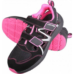 Lahti Pro Sandals, ladies', suede/mesh,black-pink,s1 src,