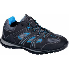 Lahti Pro Shoes no toe cap,nubuck/mesh,black-blue,o1 sra,