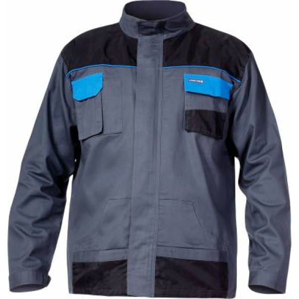 Lahti Pro Jacket grey-blue 100% cotton, 190g/m2, 