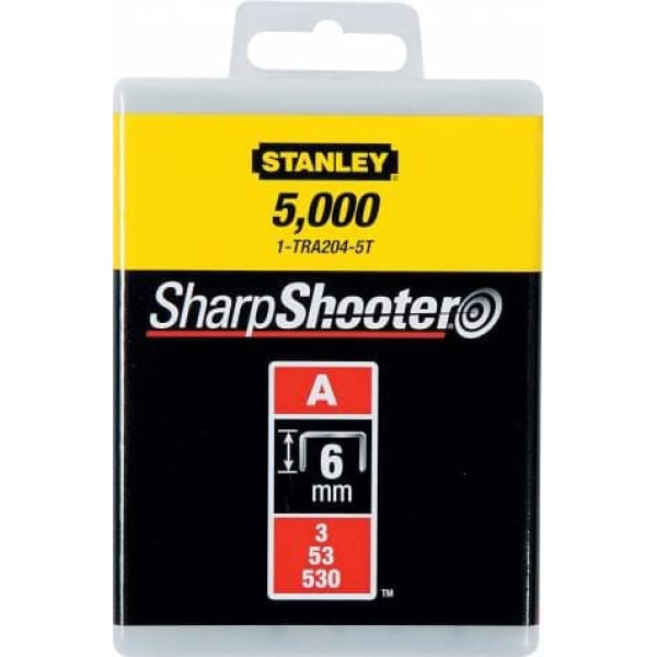 TRA2055T Skavotājs A tips, 3/53/530, 8 mm, 5000 gab., Stanley 1-TRA205-5T