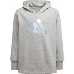 Толстовка adidas GM Hoodie для девочек H57219 / Pelēka / 164 см