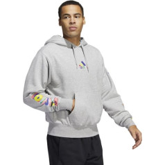 Džemperis adidas Pride Hoodie HC4454 / Pelēka / S