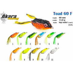Воблер AKARA «Toad» 60 F