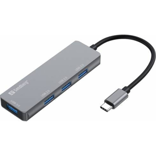 Sandberg 336-32 USB-C Hub 1xUSB3.0+3x2.0 Saver