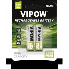 REBEL HR6 2600 mAh Ni-MH akumulatori 2 gab / bl